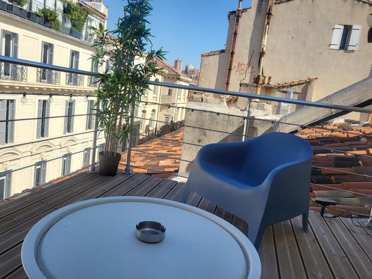 Appartement Avec Son Toit Terrasse, En Plein Coeur De Marseille Exteriér fotografie